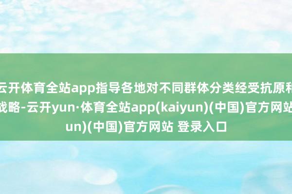 云开体育全站app指导各地对不同群体分类经受抗原和核酸检测战略-云开yun·体育全站app(kaiyun)(中国)官方网站 登录入口